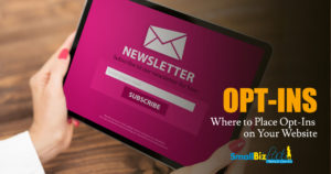 Where to Place Opt-Ins on Your Website FEATURED IMAGE